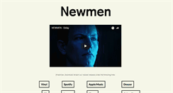 Desktop Screenshot of newmenband.com